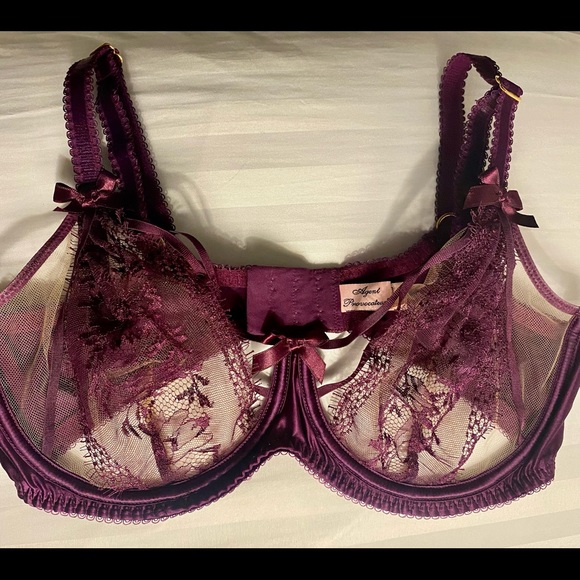NWOT Agent Provocateur Tanya Deep Violet / Purple Bra - Picture 5 of 7